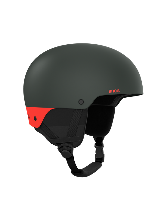 Anon Unisex Raider 3 Ski & Snowboard Helmet Fiesta Red 2142916EZ1