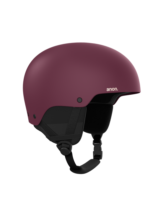 Anon Unisex Raider 3 Ski & Snowboard Helmet Deep Cherry 2142916EZ5