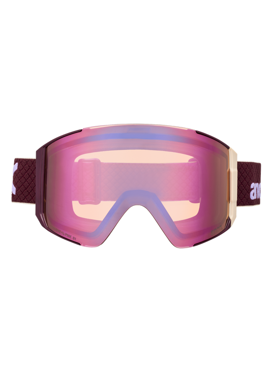 Anon Unisex Sync Goggles Deep Cherry + Bonus Perceive Lens + MFI ® Face Mask 2150616EZP