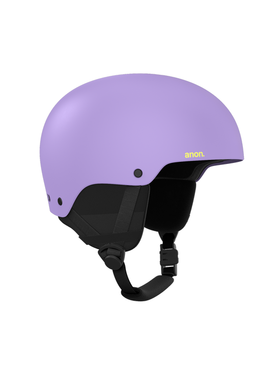 Anon Kids' Rime 3 Ski & Snowboard Helmet Hyper Lilac 2152116EYT
