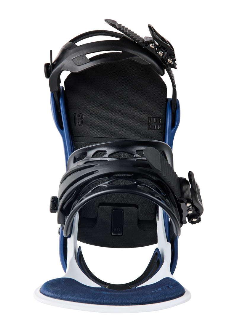 Load image into Gallery viewer, Burton Men&#39;s Cartel X Re:Flex Snowboard Bindings Nightfall/White 2223010E2N
