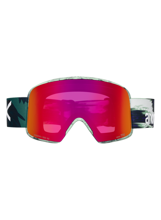 Anon Unisex M6 Goggles Family Tree + Bonus Perceive Lens + MFI® Face Mask 3054610E4W