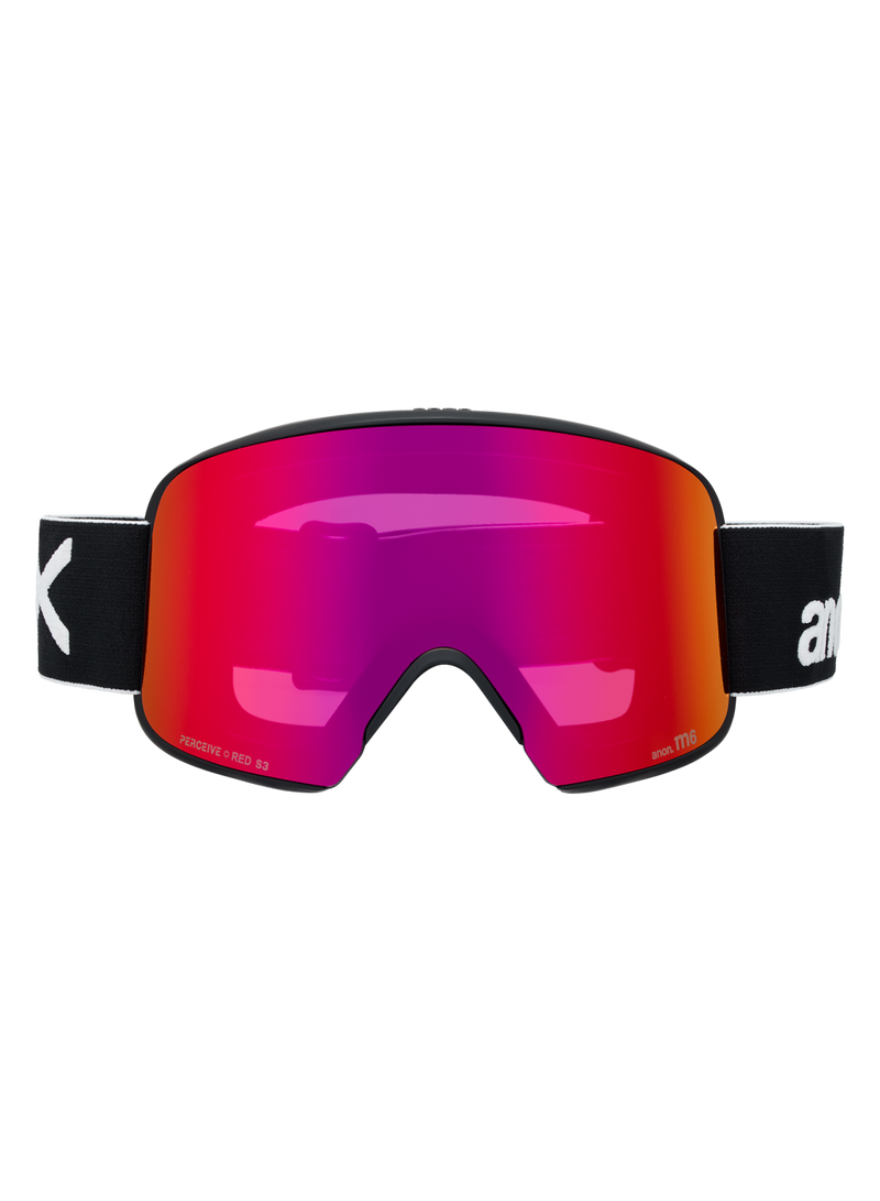 Load image into Gallery viewer, Anon Unisex M6 Goggles Black + Bonus Perceive Sunny Red Lens + MFI® Face Mask 3054610Z58
