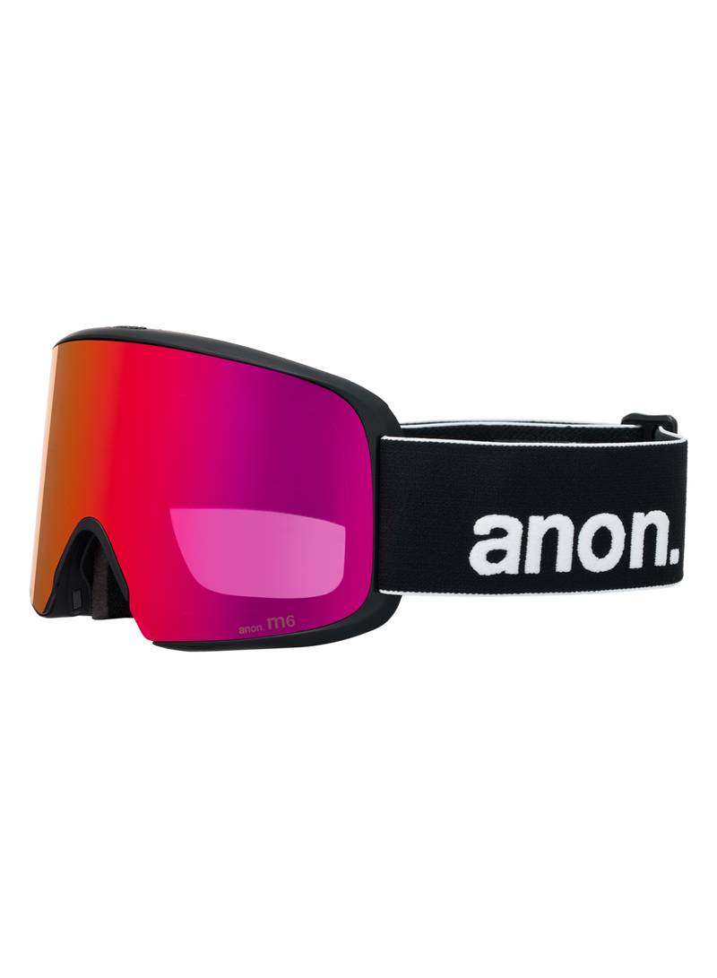Load image into Gallery viewer, Anon Unisex M6 Goggles Black + Bonus Perceive Sunny Red Lens + MFI® Face Mask 3054610Z58

