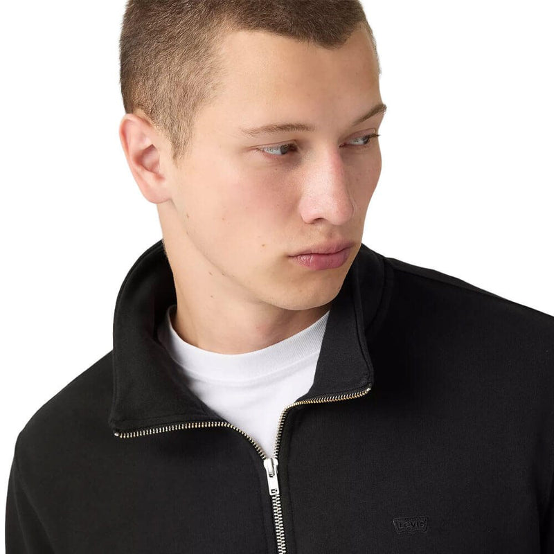 Load image into Gallery viewer, Levi's Men's Original Housemark Quarter-Zip Pullover Black A86060016
