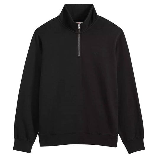 Levi's Men's Original Housemark Quarter-Zip Pullover Black A86060016