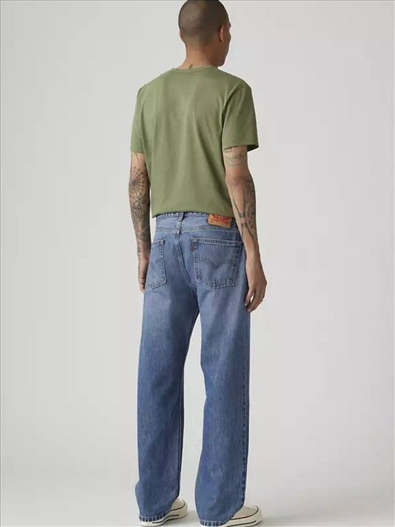 Load image into Gallery viewer, Levi's Men's 555 Relaxed Straight Jeans Dark Wash A72230011
