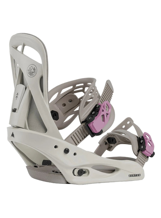 Burton Women's Citizen Snowboard Bindings Chinchilla Gray 1054018E7M