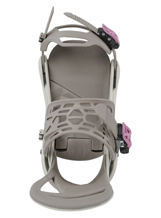 Burton Women's Citizen Snowboard Bindings Chinchilla Gray 1054018E7M