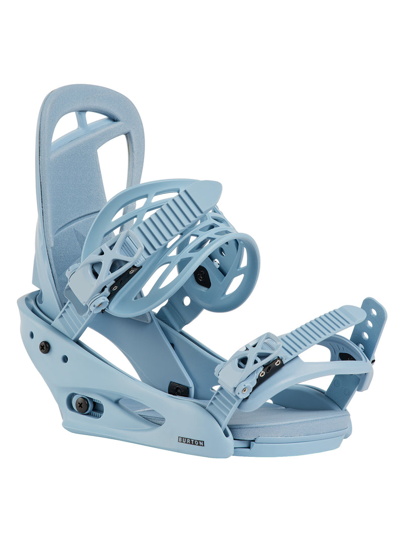 Load image into Gallery viewer, Burton Women's Citizen Snowboard Bindings Airstream Blue 1054018EVM
