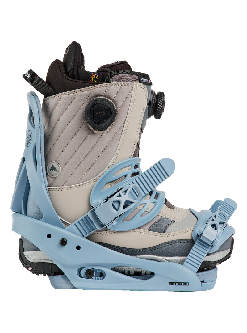 Load image into Gallery viewer, Burton Women's Citizen Snowboard Bindings Airstream Blue 1054018EVM
