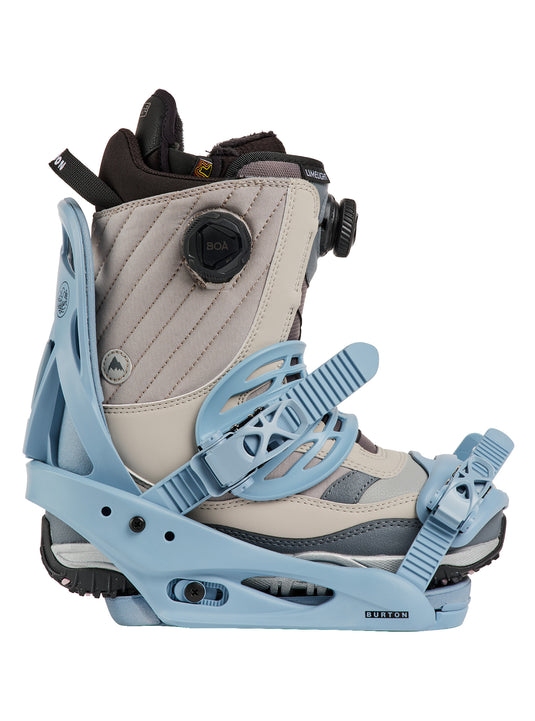 Burton Women's Citizen Snowboard Bindings Airstream Blue 1054018EVM