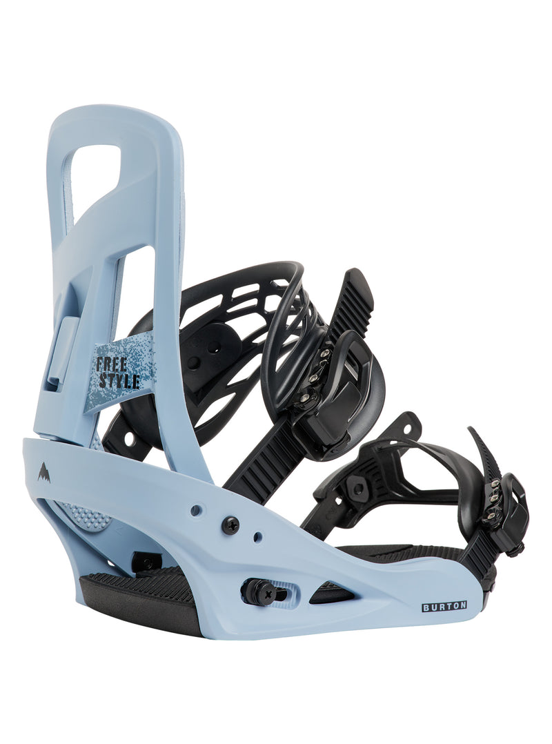 Load image into Gallery viewer, Burton Men's Freestyle Snowboard Bindings Airstream Blue 105441BEVM
