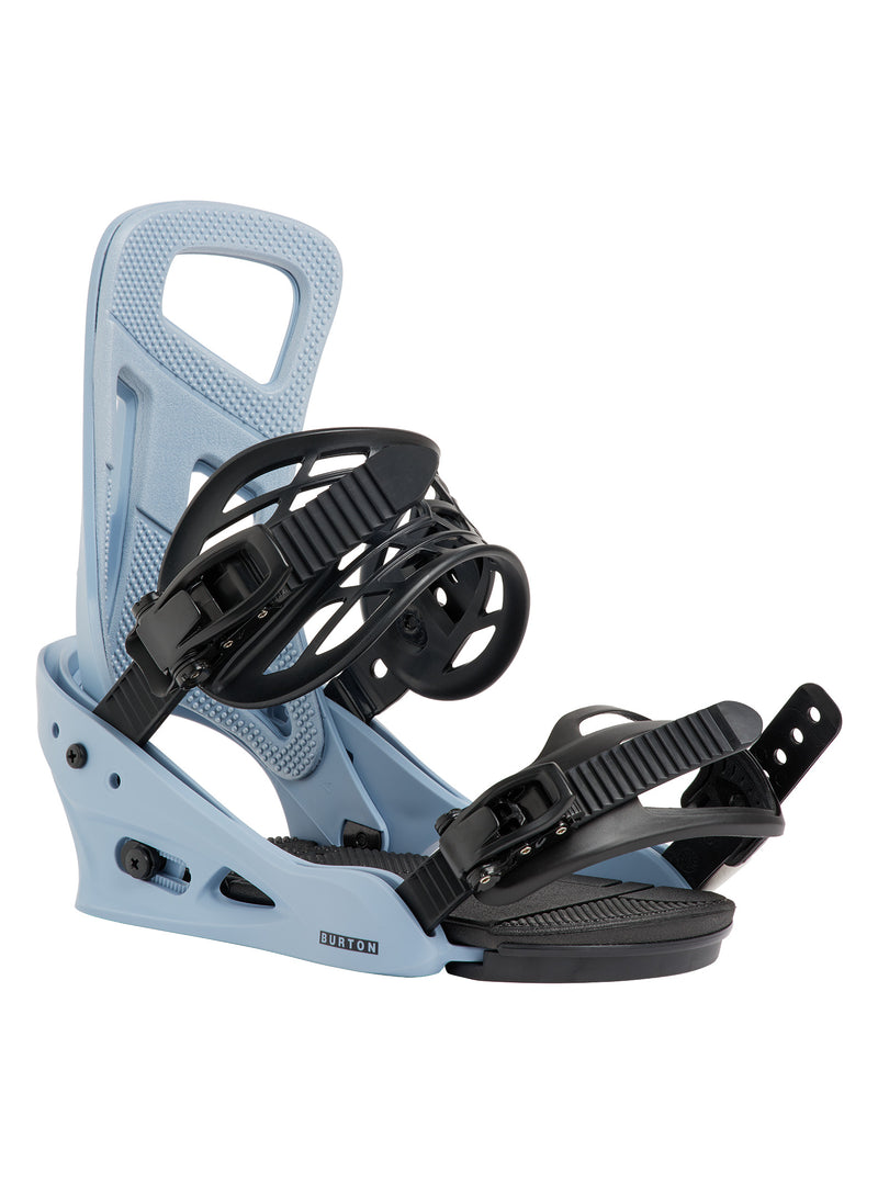 Load image into Gallery viewer, Burton Men's Freestyle Snowboard Bindings Airstream Blue 105441BEVM
