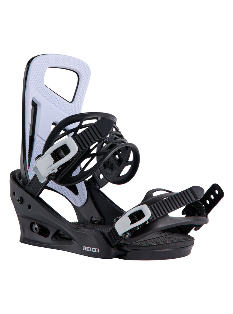Load image into Gallery viewer, Burton Men's Freestyle Snowboard Bindings Black 105441CA02
