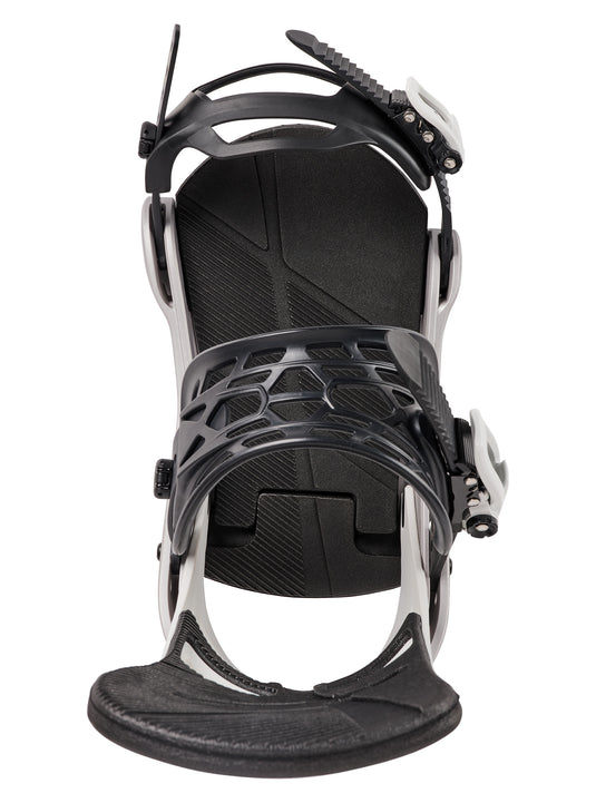 Burton Men's Mission Snowboard Bindings White/Silver 1054617FCN