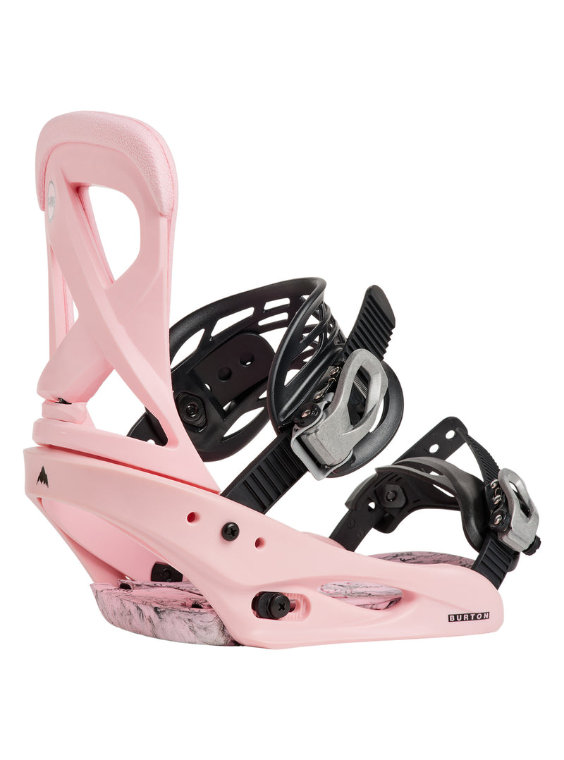 Load image into Gallery viewer, Burton Women's Scribe Snowboard Bindings Pink 1055218B48
