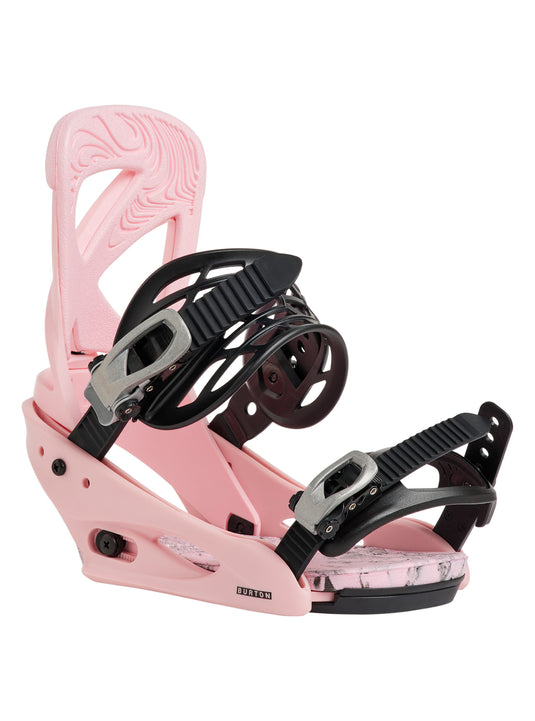 Burton Women's Scribe Snowboard Bindings Pink 1055218B48