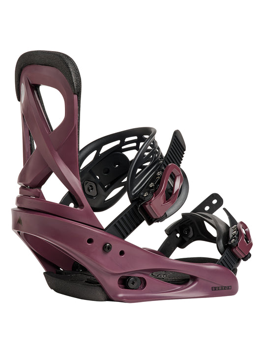Burton Women's Scribe Snowboard Bindings Rum Raisin 1055218FAK