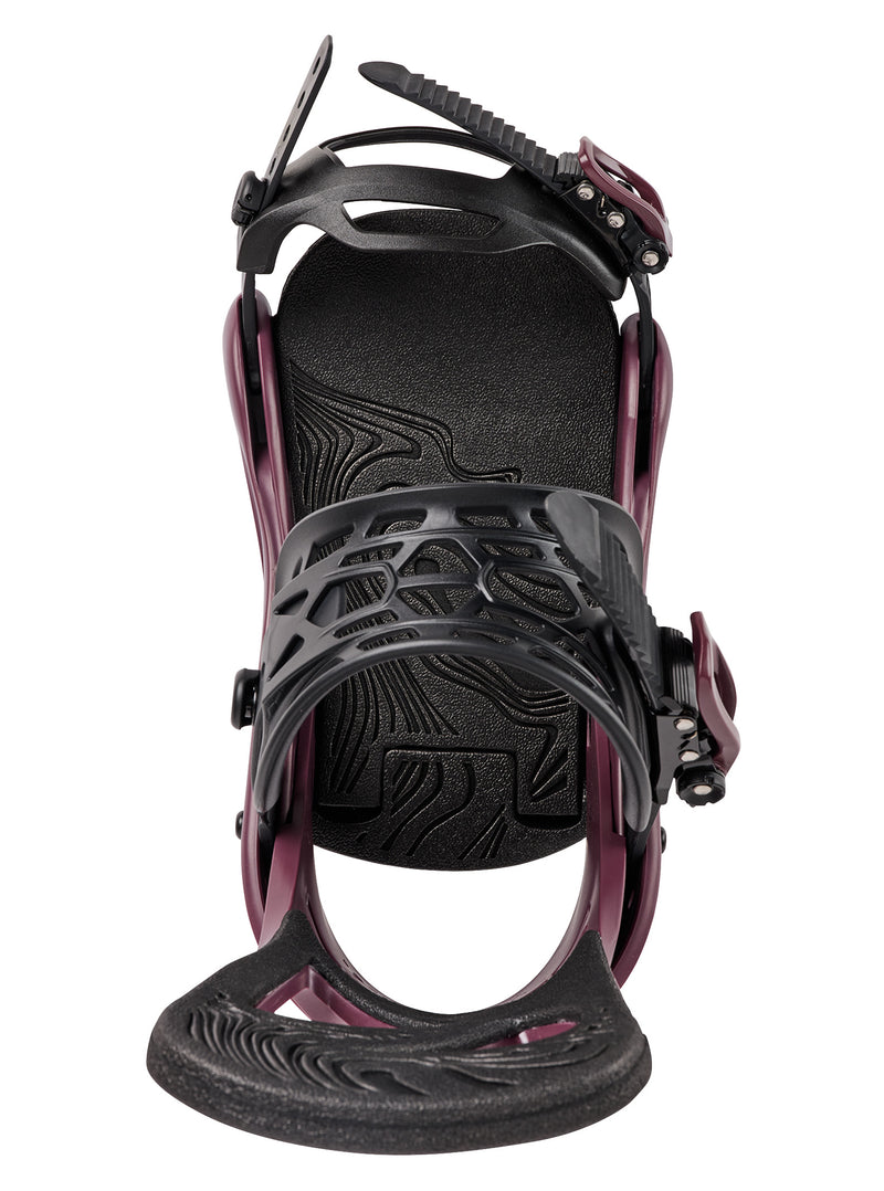 Load image into Gallery viewer, Burton Women's Scribe Snowboard Bindings Rum Raisin 1055218FAK
