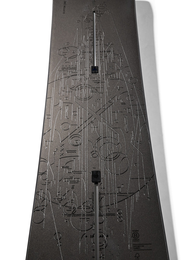 Load image into Gallery viewer, Burton Men's Custom X Camber Snowboard 158 Etched 106891DE0B-158
