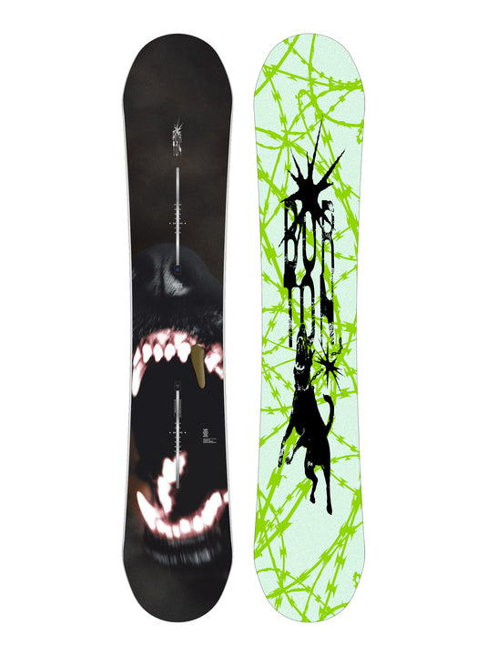 Burton Men's Process PurePop Camber Snowboard 155 Bad Dog 106921EFDN-155