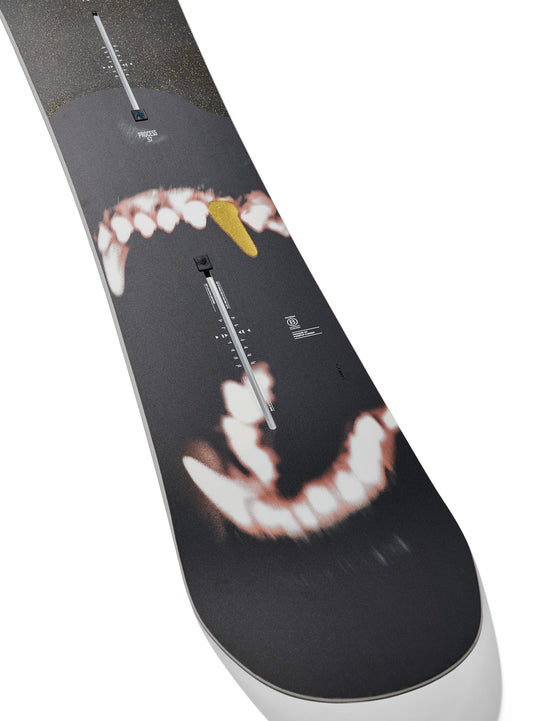 Burton Men's Process PurePop Camber Snowboard 155 Bad Dog 106921EFDN-155