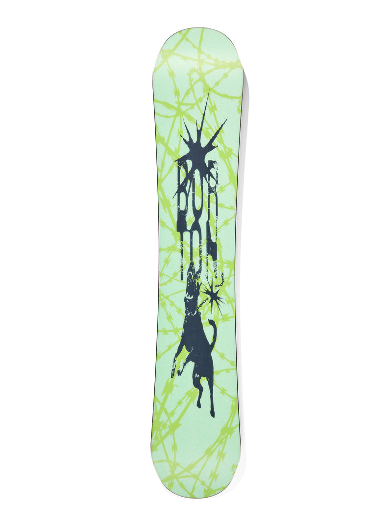 Load image into Gallery viewer, Burton Men's Process PurePop Camber Snowboard 155 Bad Dog 106921EFDN-155

