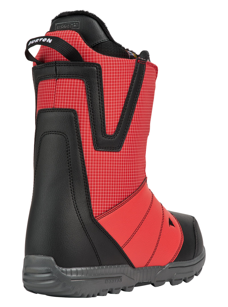 Load image into Gallery viewer, Burton Men's Moto BOA Snowboard Boots Geranium Red/Black 1317615E9O
