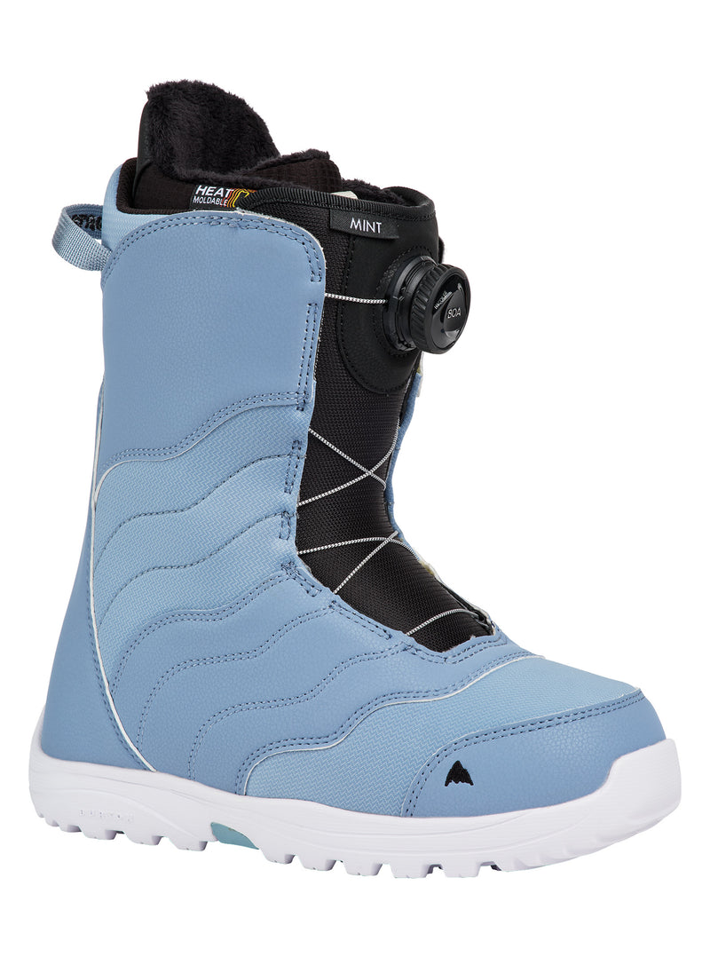 Load image into Gallery viewer, Burton Women's Mint BOA Snowboard Boots Airstream Blue 1317714EVM
