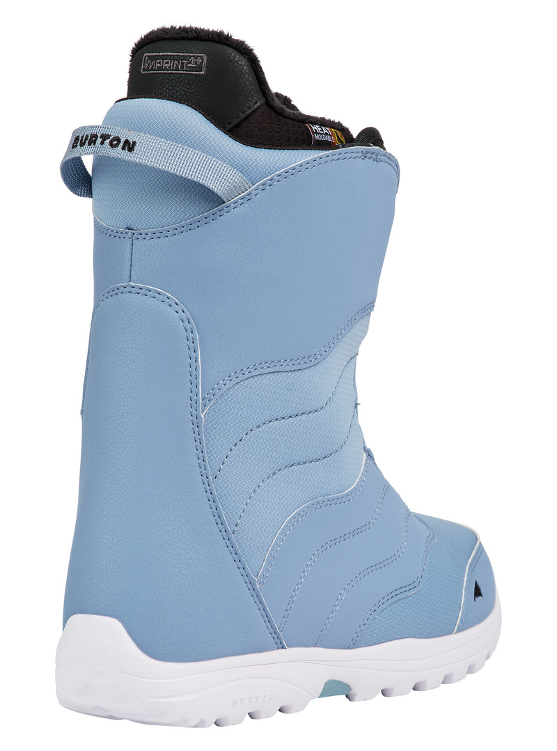 Load image into Gallery viewer, Burton Women's Mint BOA Snowboard Boots Airstream Blue 1317714EVM
