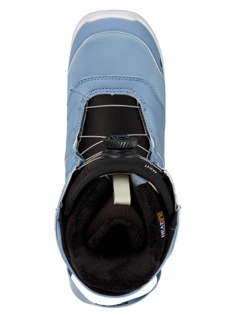 Load image into Gallery viewer, Burton Women's Mint BOA Snowboard Boots Airstream Blue 1317714EVM

