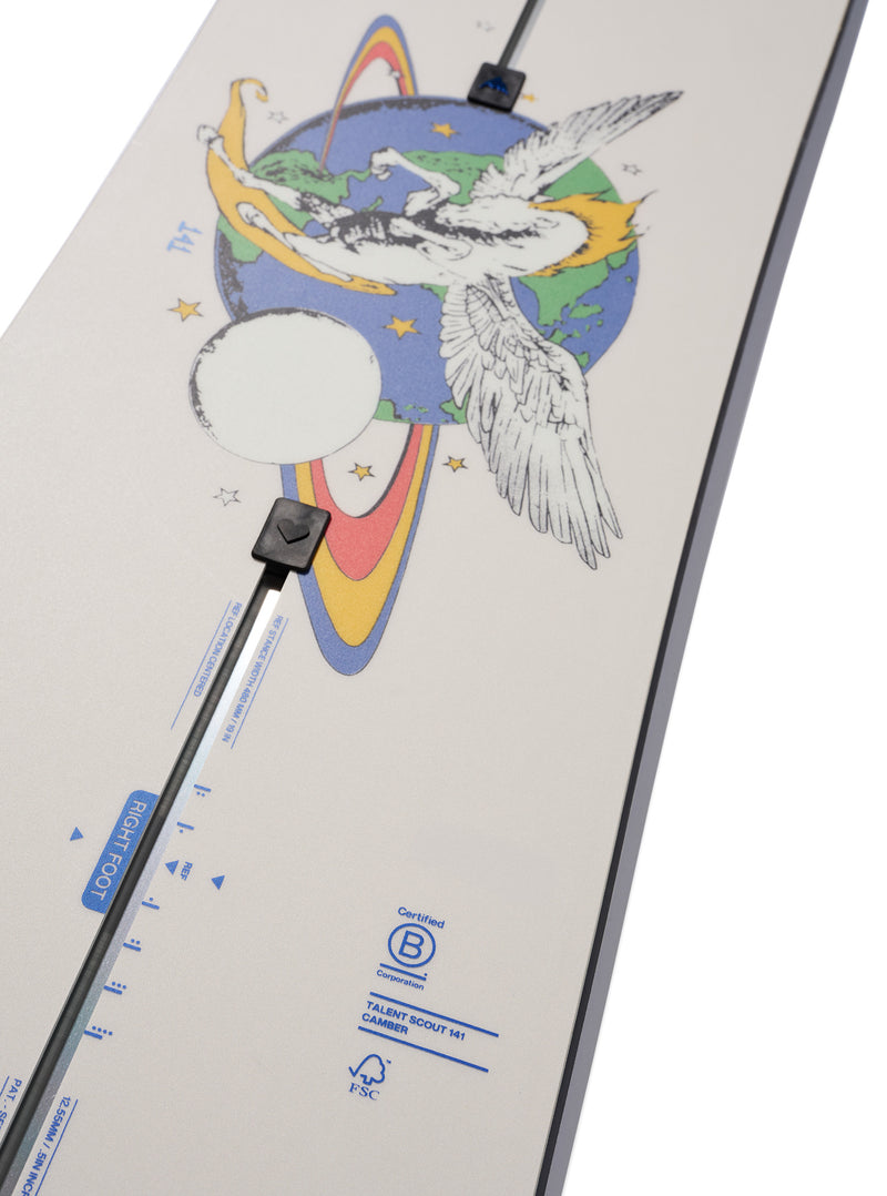 Load image into Gallery viewer, Burton Women's Talent Scout Camber Snowboard 146 Earth 132181BBO2-146
