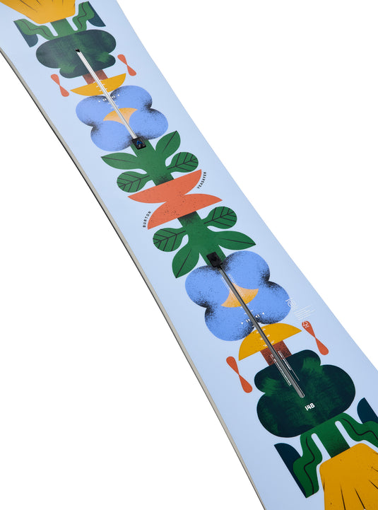 Burton Women's Yeasayer PurePop Camber Snowboard 144 Flora 132221C34P-144