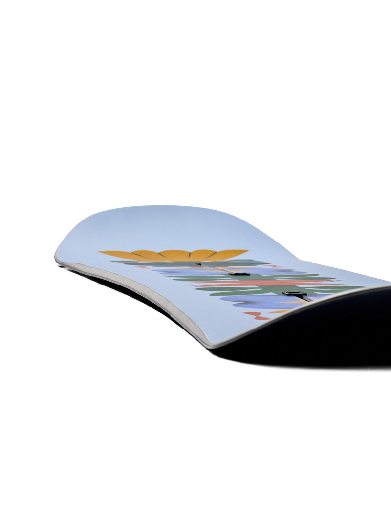 Load image into Gallery viewer, Burton Women's Yeasayer PurePop Camber Snowboard 144 Flora 132221C34P-144
