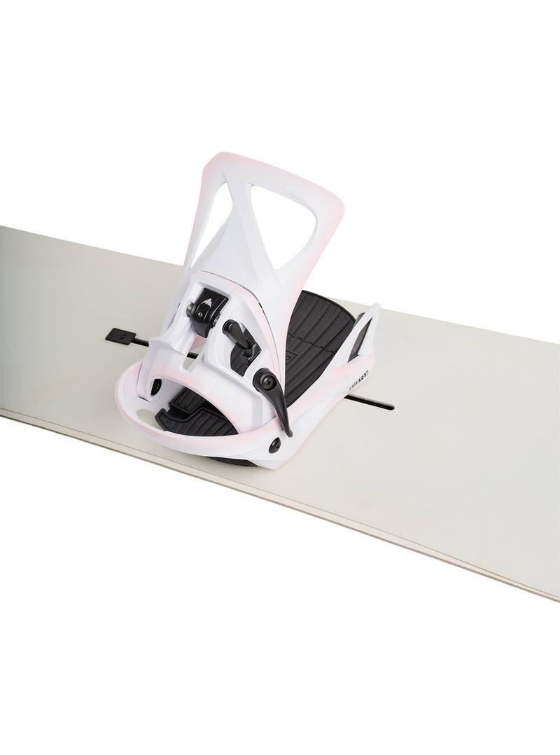 Load image into Gallery viewer, Burton Women's Step On Snowboard Bindings Pink Outline 1728416FBJ
