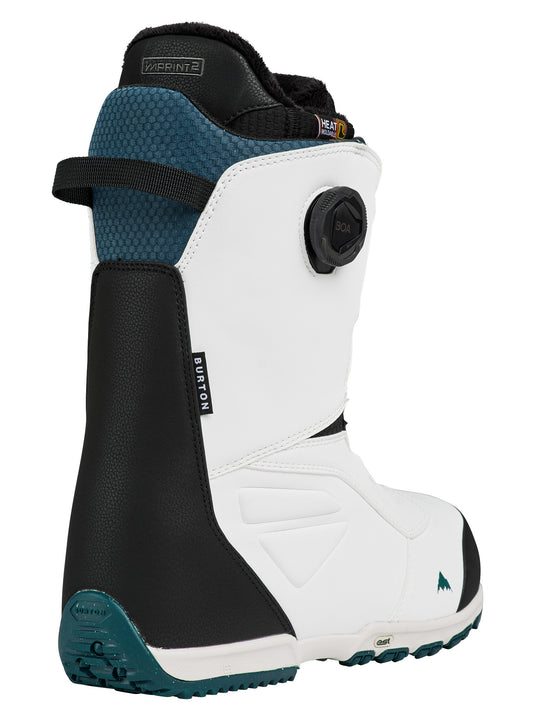 Burton Men's Ruler BOA Snowboard Boots White 2031710A50