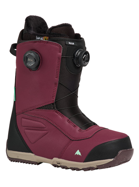 Burton Men's Ruler BOA Snowboard Boots Rum Raisin 2031710FAK