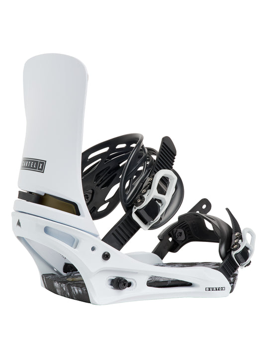 Burton Men's Cartel X Snowboard Bindings White 2223010A50