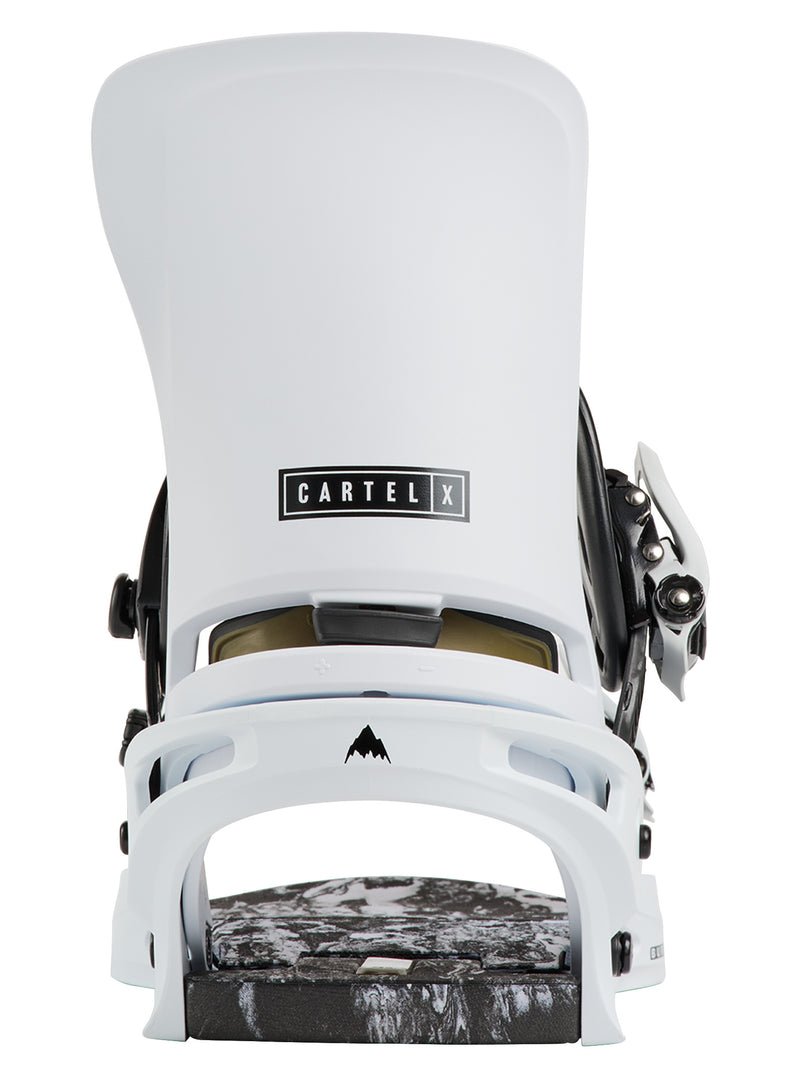 Load image into Gallery viewer, Burton Men's Cartel X Snowboard Bindings White 2223010A50
