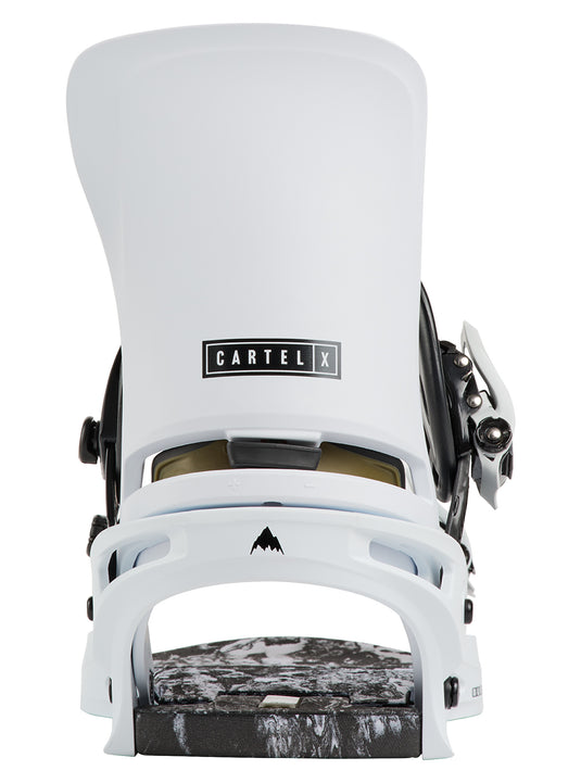 Burton Men's Cartel X Snowboard Bindings White 2223010A50