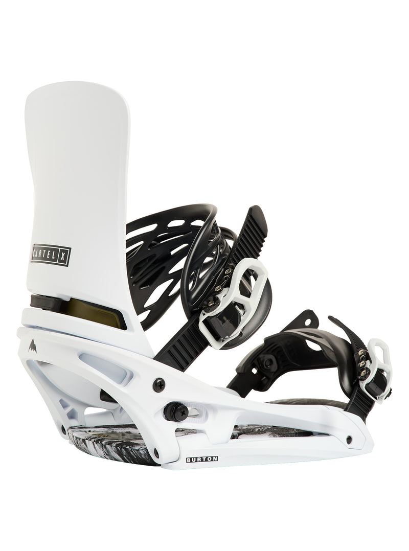 Load image into Gallery viewer, Burton Men's Cartel X EST Snowboard Bindings White 2223210A50
