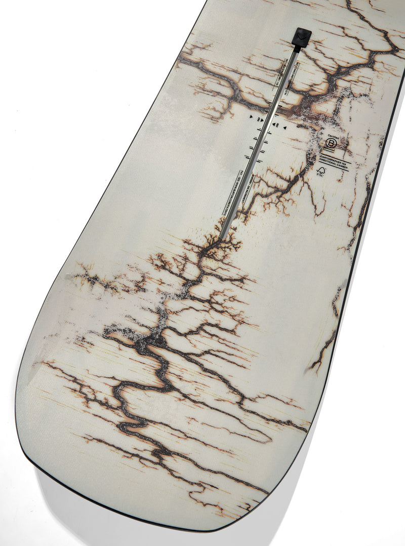 Load image into Gallery viewer, Burton Men's Cartographer Camber Snowboard 159 Wide Fractal Burning 2294213E8T-159W
