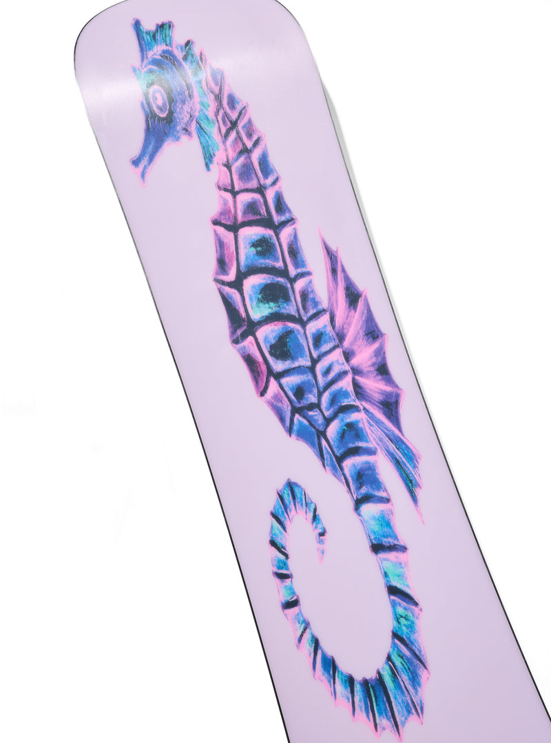 Load image into Gallery viewer, Burton Men's Blossom Camber Snowboard 155 Seahorse 2294315FAM-155

