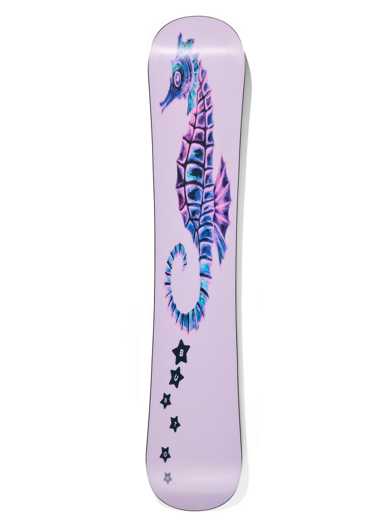 Load image into Gallery viewer, Burton Men's Blossom Camber Snowboard 155 Seahorse 2294315FAM-155
