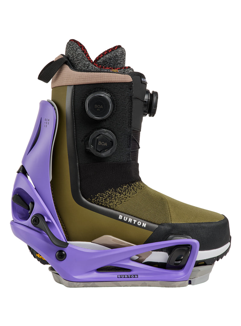 Load image into Gallery viewer, Burton Men's Step On Genesis Snowboard Bindings Purple Voltage 2296011E8Q
