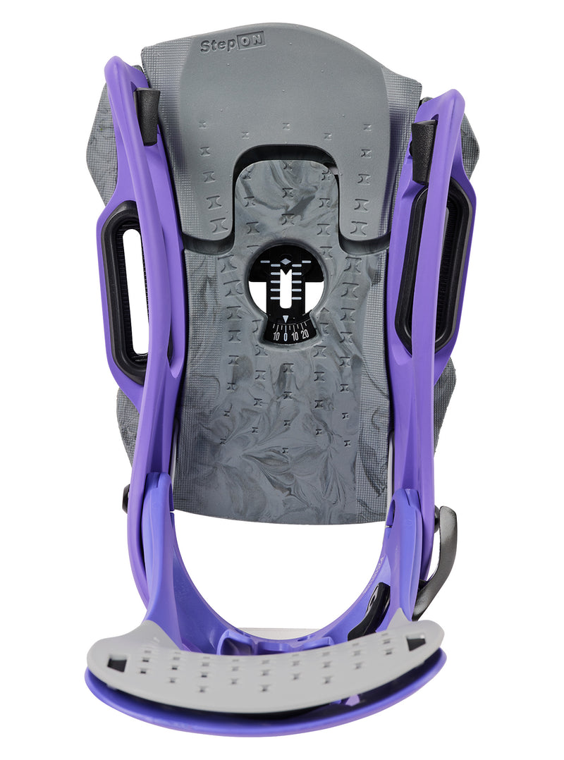 Load image into Gallery viewer, Burton Men's Step On Genesis EST Snowboard Bindings Purple Voltage 2437611E8Q
