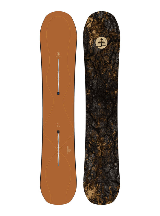 Burton Men's Family Tree Time Thief Camber Snowboard 156 Purple 311101115E-156