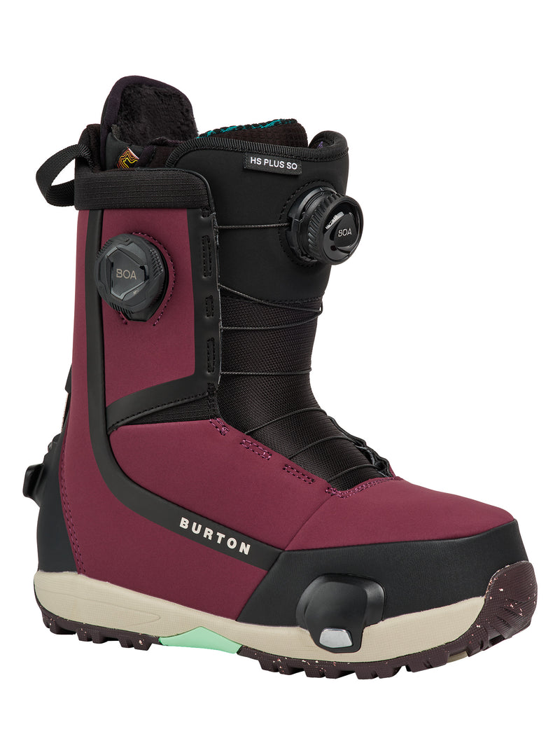 Load image into Gallery viewer, Burton Women's Highshot Plus Step On Snowboard Boots Rum Raisin 3078711FAK
