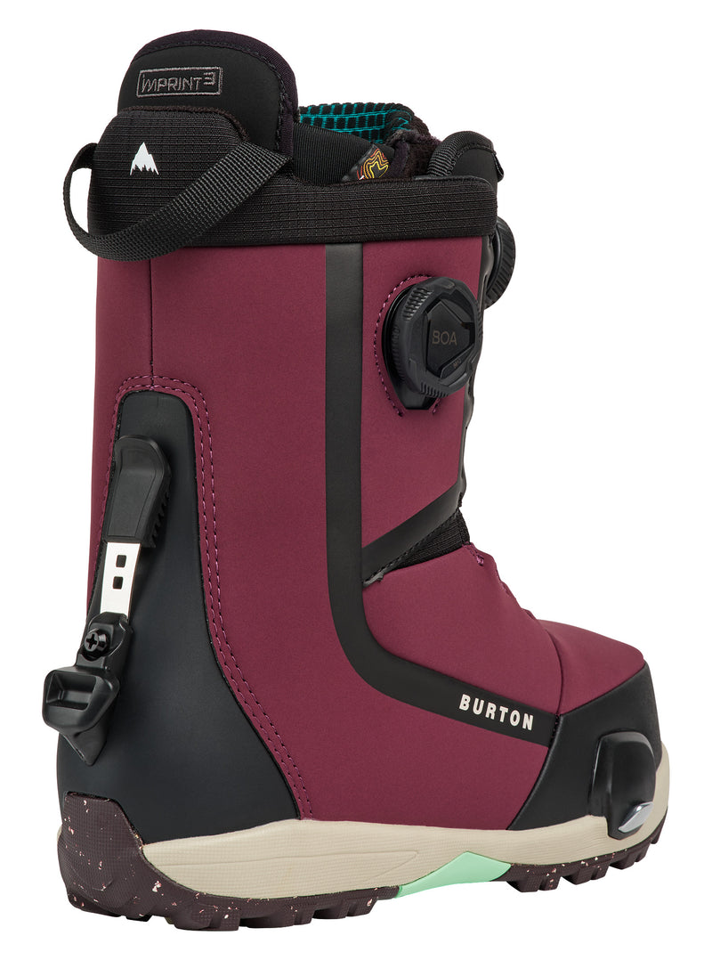 Load image into Gallery viewer, Burton Women's Highshot Plus Step On Snowboard Boots Rum Raisin 3078711FAK

